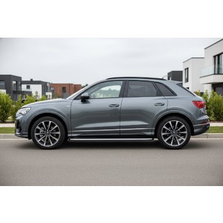 Sidosteg Tayga Grey (2 st, aluminium) Audi Q3 2019–2025 foto 1