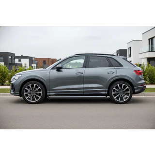 Sidosteg Tayga Grey (2 st, aluminium) Audi Q3 2019–2025 foto 1