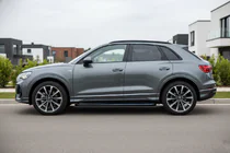 Audi Q3 2019–2025 Sidosteg Tayga Black (2 st, aluminium) foto 1