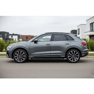 Sidosteg Tayga Black (2 st, aluminium) Audi Q3 2019–2025 foto 1