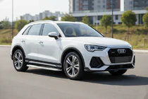 Audi Q3 2019–2025 Sidosteg Tayga V2 (2 st, aluminium) foto 1