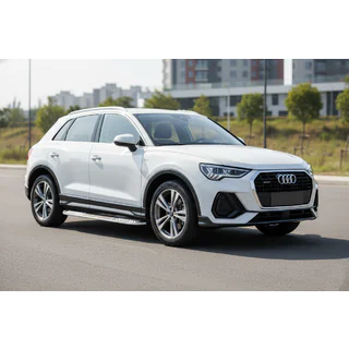 Sidosteg Tayga V2 (2 st, aluminium) Audi Q3 2019–2025 foto 1