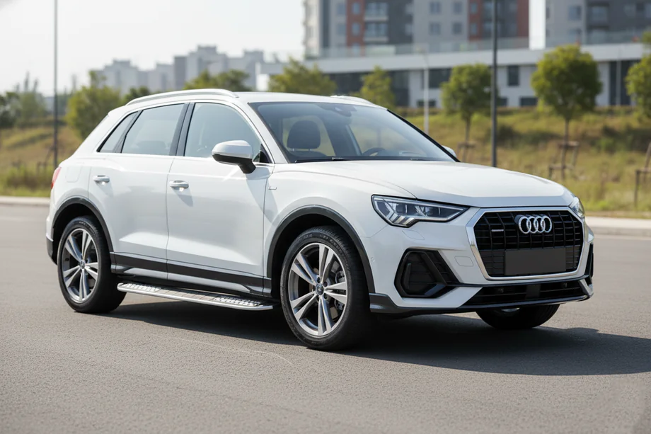Audi Q3 2019–2025 Sidosteg Tayga V2 (2 st, aluminium) Image
