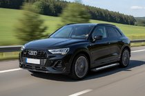 Audi Q3 2019–2025 Sidosteg Vision New Black (2 st, aluminium) foto 1