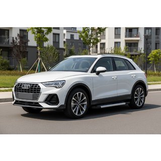 Sidosteg Vision New Grey (2 st, aluminium) Audi Q3 2019–2025 foto 1