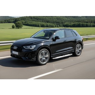 Mevsim Grey sidosteg (2 st, aluminium) Audi Q3 2019–2025 foto 1