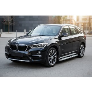 Mevsim Grey sidosteg (2 st, aluminium) BMW X1 F48 2015–2022 foto 1