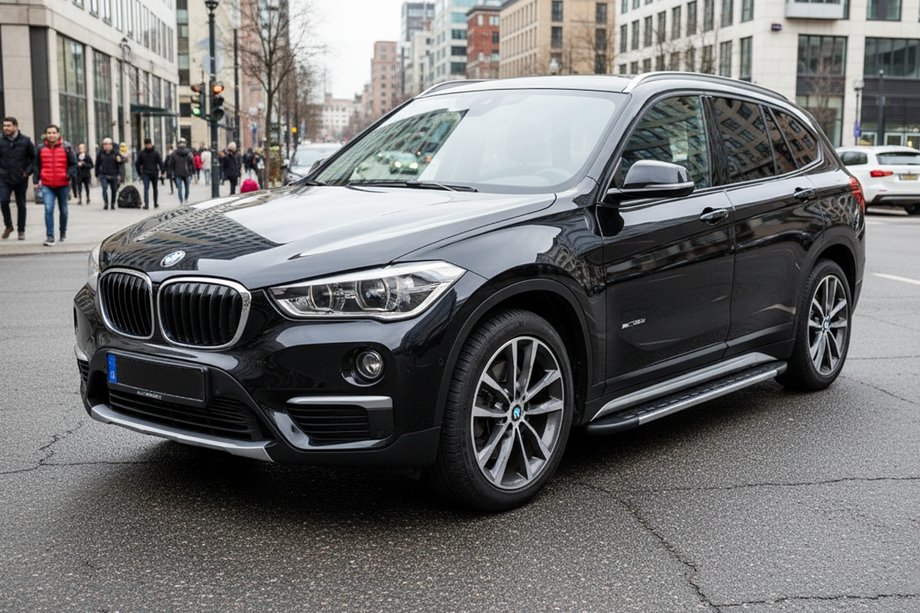 BMW X1 F48 2015–2022 Sidosteg Duru (2 st, aluminium) Image