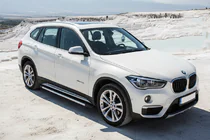 BMW X1 F48 2015–2022 Sidosteg Maya V1 (2 st, aluminium) foto 1