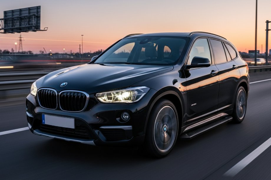 BMW X1 F48 2015–2022 Sidosteg Allmond Black (2 st, aluminium) Image