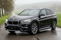 BMW X1 F48 2015–2022 Sidosteg Fullmond (2 st, aluminium) foto 1