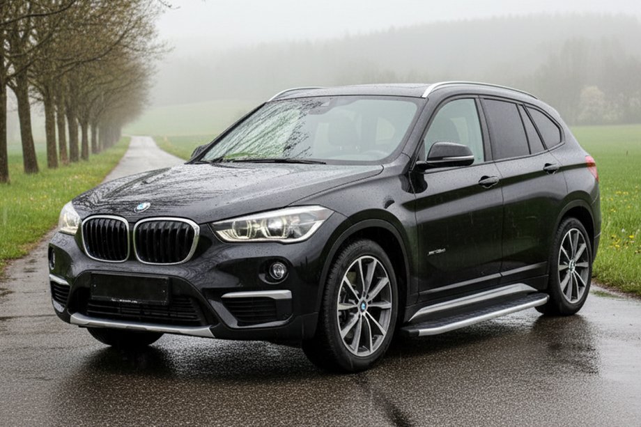 BMW X1 F48 2015–2022 Sidosteg Fullmond (2 st, aluminium) Image