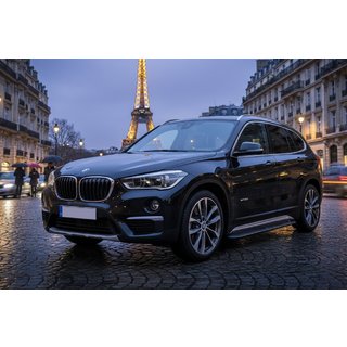 Sidosteg Tayga Black (2 st, aluminium) foto 1