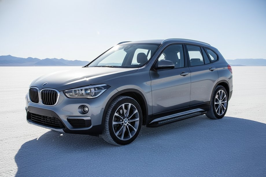BMW X1 F48 2015–2022 Sidosteg Vision New Black (2 st, aluminium) Image