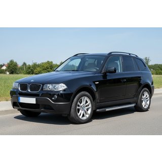 Sidotrösklar Bosphore Grey (2 st, aluminium) BMW X3 E83 2003–2010 foto 1