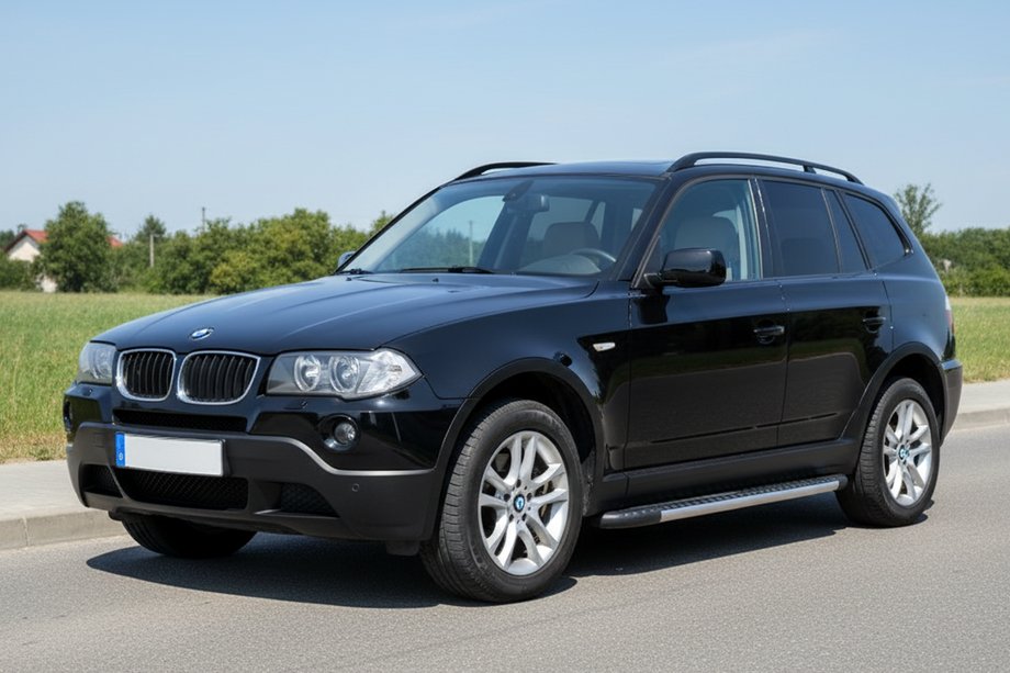 BMW X3 E83 2003–2010 Sidotrösklar Bosphore Grey (2 st, aluminium) Image