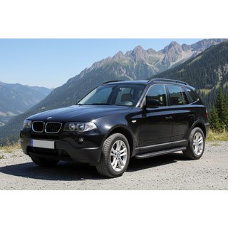 Sidosteg Bosphore Black (2 st, aluminium) BMW X3 E83 2003–2010 foto 2