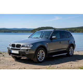 Sidosteg Maya V1 (2 st, aluminium) BMW X3 E83 2003–2010 foto 1
