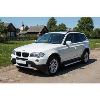 Sidosteg Maya V2 (2 st, aluminium) BMW X3 E83 2003–2010 foto 1