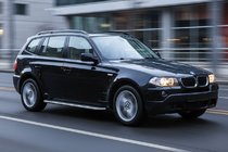 BMW X3 E83 2003–2010 Sidosteg Maydos V2 (2 st, aluminium) foto 1