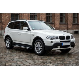 Sidosteg Rainbow (2 st, aluminium) BMW X3 E83 2003–2010 foto 1