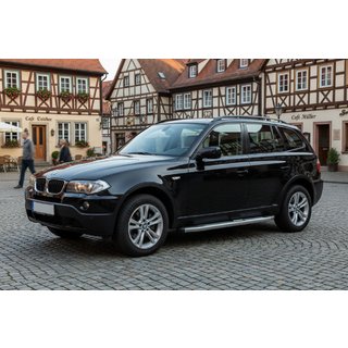 Mevsim Grey sidosteg (2 st, aluminium) BMW X3 E83 2003–2010 foto 1