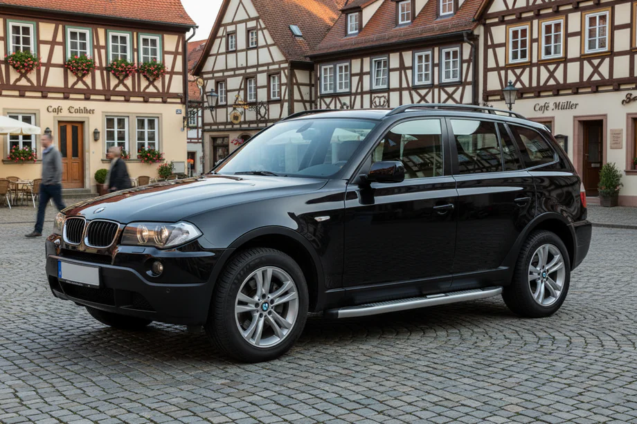 BMW X3 E83 2003–2010 Mevsim Grey sidosteg (2 st, aluminium) Image