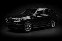 BMW X3 E83 2003–2010 Sidosteg Allmond Black (2 st, aluminium) foto 1