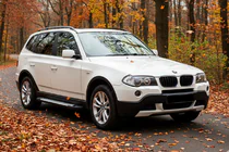 BMW X3 E83 2003–2010 Sidosteg Allmond Grey (2 st, aluminium) foto 1