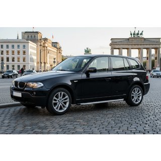 Sidosteg Fullmond (2 st, aluminium) BMW X3 E83 2003–2010 foto 1
