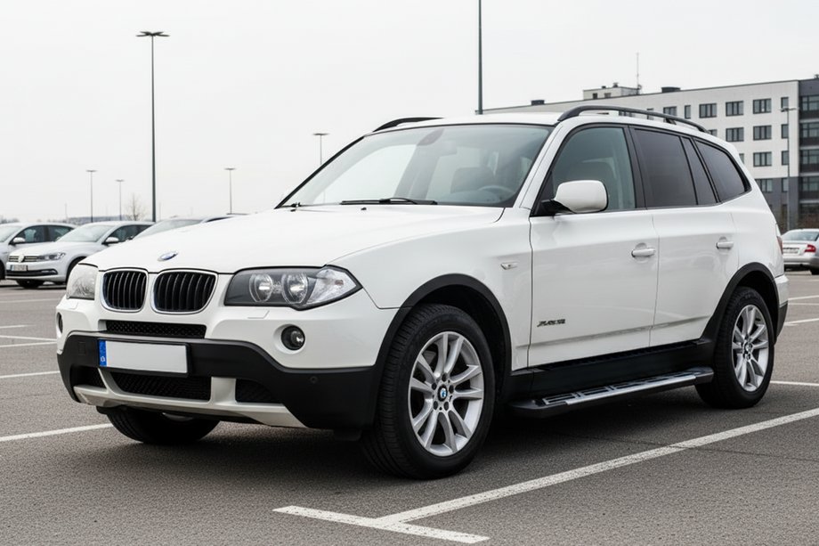 BMW X3 E83 2003–2010 Sidosteg Sunrise (2 st, aluminium) Image
