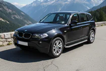 BMW X3 E83 2003–2010 Sidosteg Tayga Grey (2 st, aluminium) foto 1