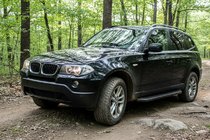 BMW X3 E83 2003–2010 Sidosteg Tayga Black (2 st, aluminium) foto 1