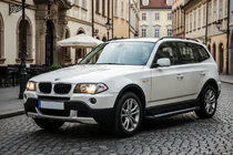 BMW X3 E83 2003–2010 Sidosteg Vision New Grey (2 st, aluminium) foto 1