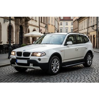 Sidosteg Vision New Grey (2 st, aluminium) BMW X3 E83 2003–2010 foto 1