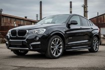 BMW X4 F26 2014–2018 Sidosteg Bosphore Black (2 st, aluminium) foto 1
