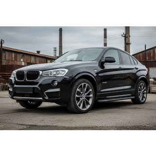 Sidosteg Bosphore Black (2 st, aluminium) BMW X4 F26 2014–2018 foto 1