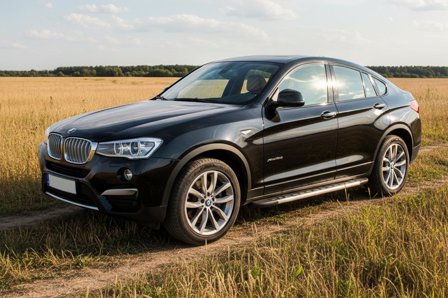 BMW X4 F26 2014–2018 Sidosteg Duru (2 st, aluminium) Image