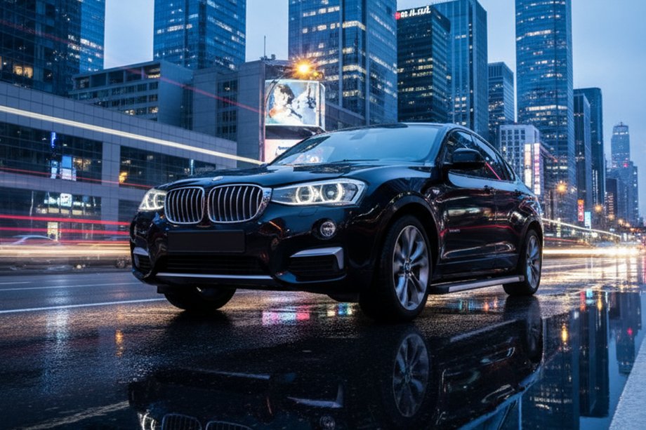 BMW X4 F26 2014–2018 Sidosteg Maya V1 (2 st, aluminium) Image