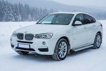 BMW X4 F26 2014–2018 Sidosteg Maya V2 (2 st, aluminium) foto 1