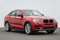 BMW X4 F26 2014–2018 Sidosteg Maya Red (2 st, aluminium) foto 1
