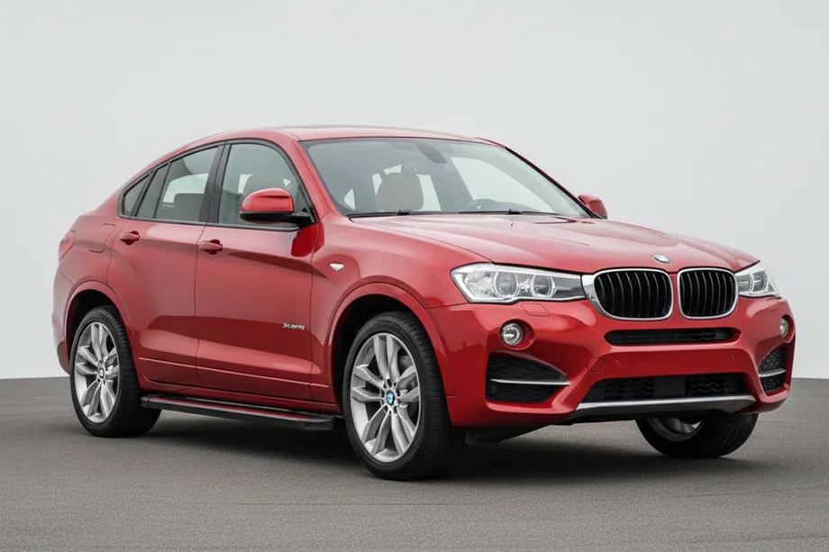BMW X4 F26 2014–2018 Sidosteg Maya Red (2 st, aluminium) Image