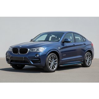Sidosteg Maya Blue (2 st, aluminium) BMW X4 F26 2014–2018 foto 1