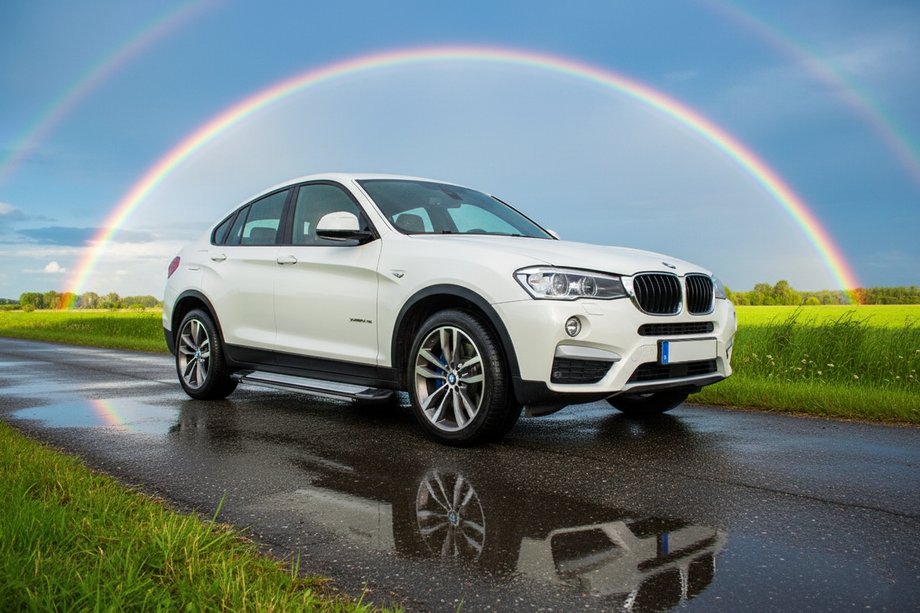 BMW X4 F26 2014–2018 Sidosteg Rainbow (2 st, aluminium) Image