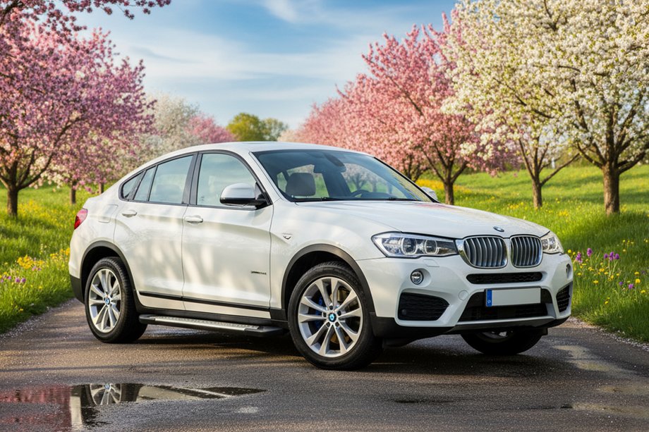 BMW X4 F26 2014–2018 Sidosteg Allmond Grey (2 st, aluminium) Image