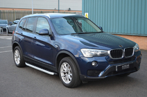 BMW X4 F26 2014–2018 Sidosteg Fullmond (2 st, aluminium) foto 6