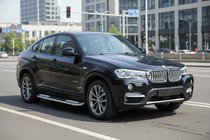 BMW X4 F26 2014–2018 Sidosteg Tayga V2 (2 st, aluminium) foto 1