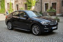 BMW X4 F26 2014–2018 Sidosteg Vision New Black (2 st, aluminium) foto 1