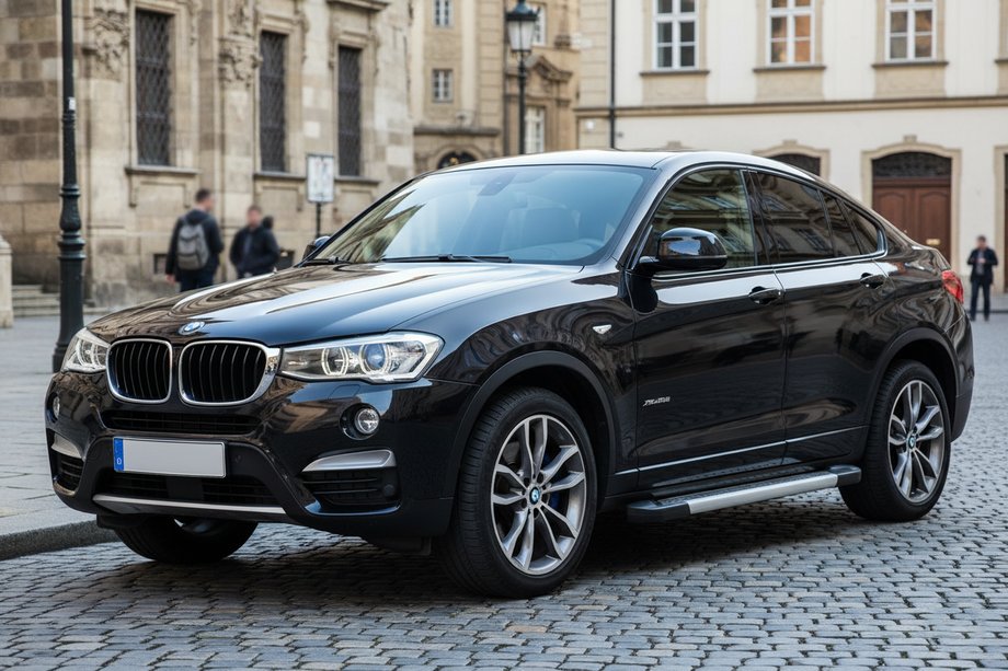 BMW X4 F26 2014–2018 Sidosteg Vision New Grey (2 st, aluminium) Image