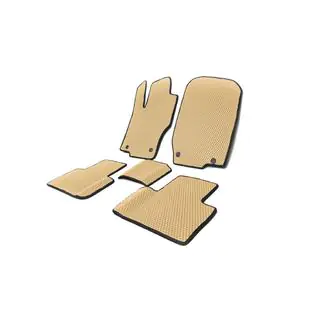 EVA bilmattor (5 platser, beige) foto 2